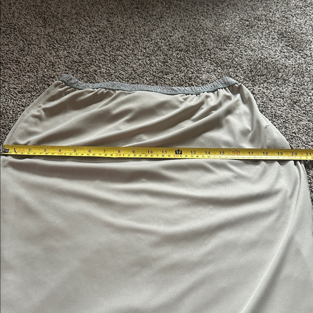 Spencer Alexis P/L Elegant Silver Skirt - Picture 6 of 7